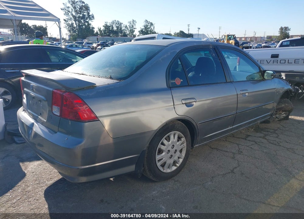 2005 HONDA CIVIC LX VIN: 2HGES16575H633382
