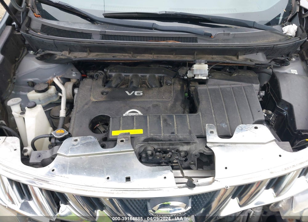 2010 NISSAN MURANO VIN: JN8AZ1MU9AW018593