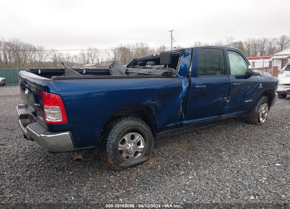2021 RAM 2500 BIG HORN 4X4 6'4 BOX VIN: 3C6UR5DL9MG695998