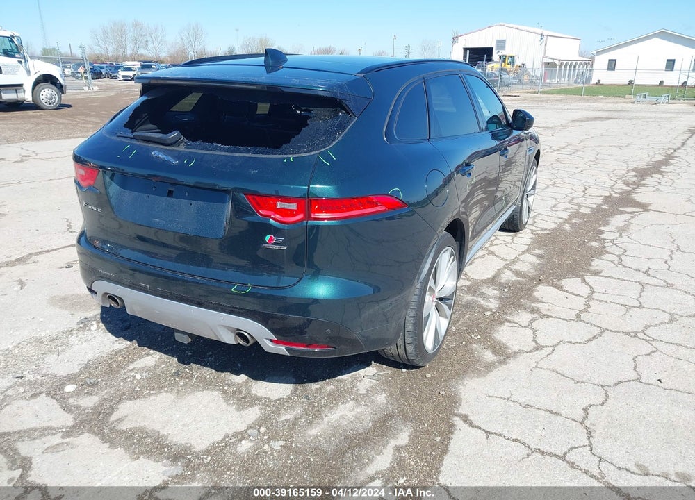 2017 JAGUAR F-PACE S VIN: SADCM2BV5HA060730