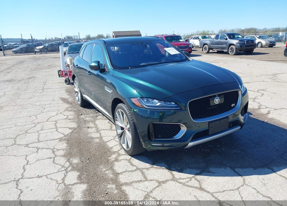 2017 JAGUAR F-PACE S VIN: SADCM2BV5HA060730