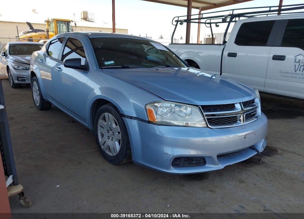 2013 DODGE AVENGER SE VIN: 1C3CDZAB6DN729798