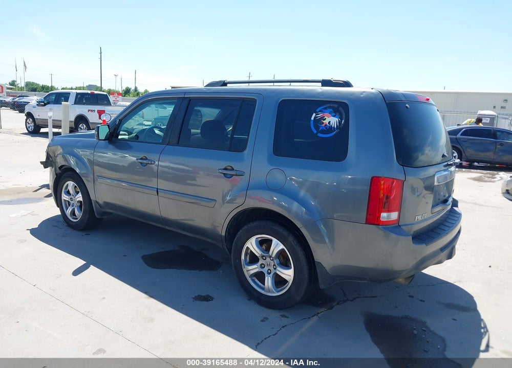 2013 HONDA PILOT EX-L VIN: 5FNYF4H56DB076547