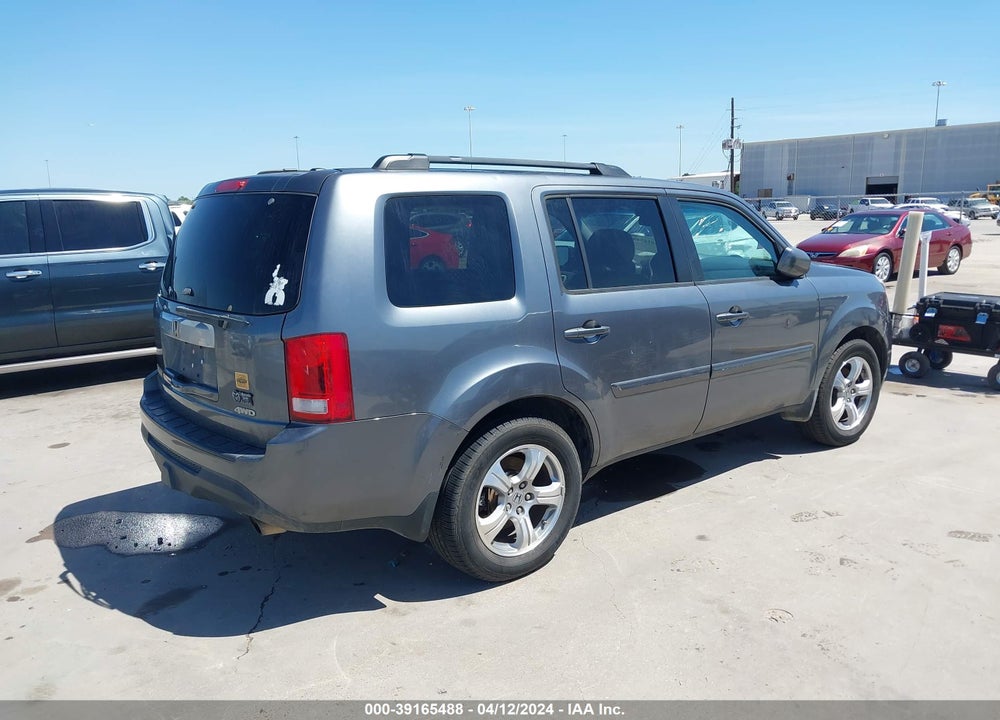 2013 HONDA PILOT EX-L VIN: 5FNYF4H56DB076547