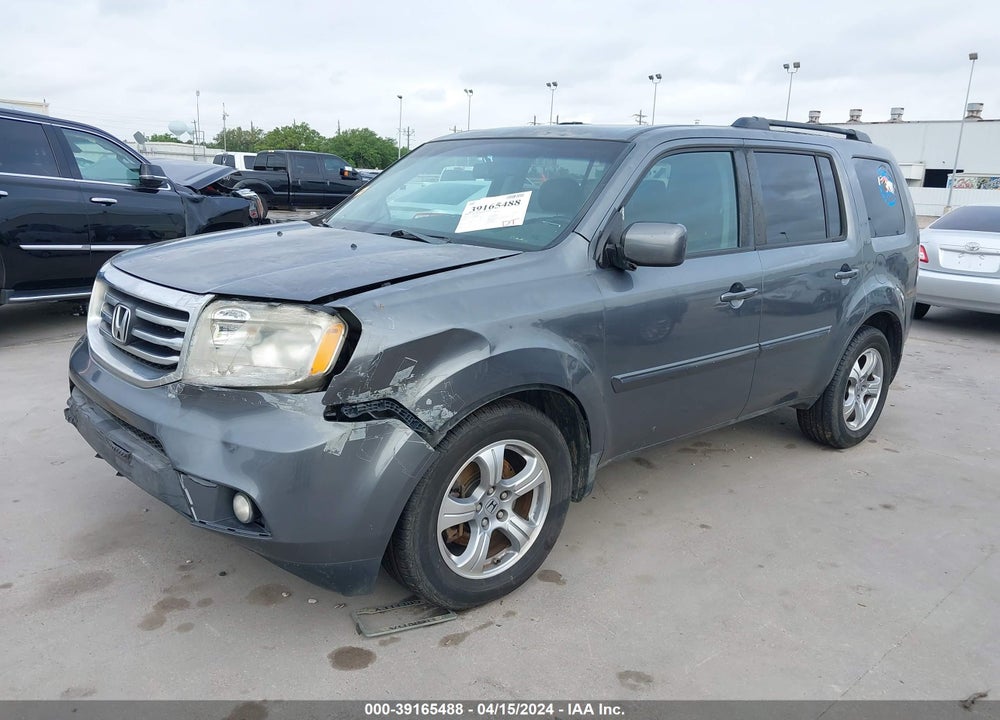 2013 HONDA PILOT EX-L VIN: 5FNYF4H56DB076547