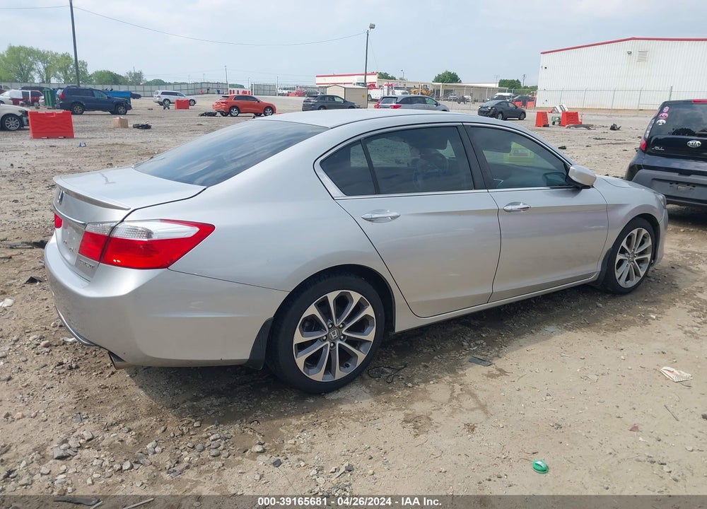 2014 HONDA ACCORD SPORT VIN: 1HGCR2F5XEA048755