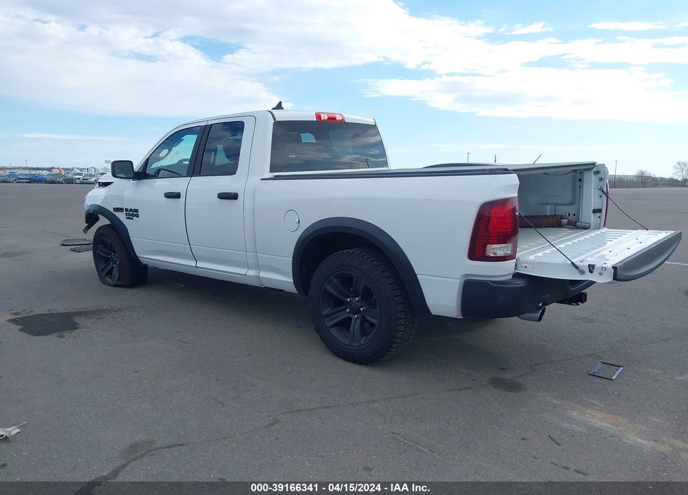 2021 RAM 1500 CLASSIC WARLOCK QUAD CAB 4X4 6'4 BOX VIN: 1C6RR7GT7MS502124