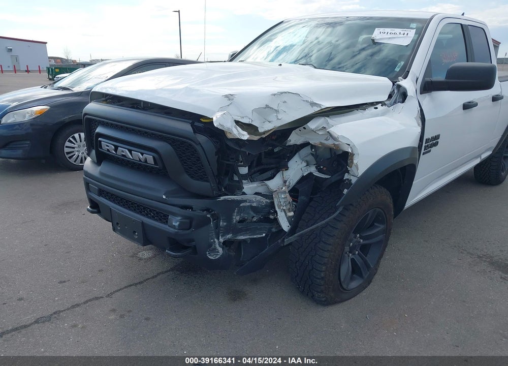 2021 RAM 1500 CLASSIC WARLOCK QUAD CAB 4X4 6'4 BOX VIN: 1C6RR7GT7MS502124