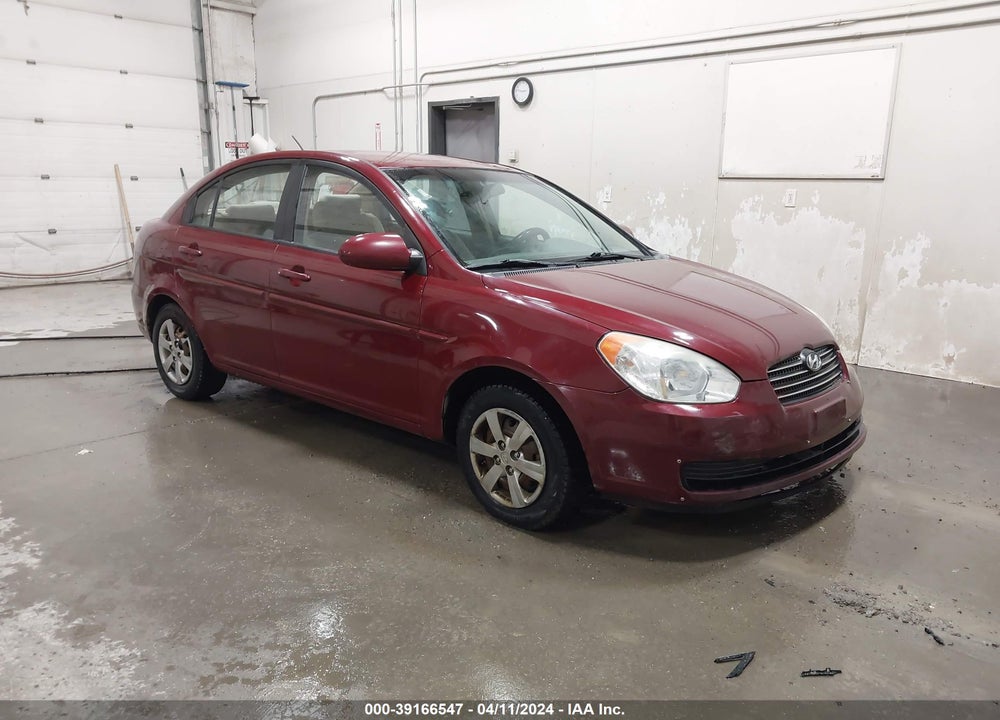 2008 HYUNDAI ACCENT GLS VIN: KMHCN46C98U274725