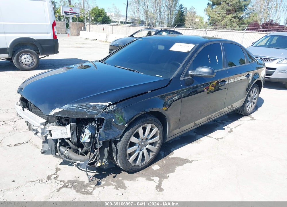 2014 AUDI A4 2.0T PREMIUM VIN: WAUAFAFL3EA046818