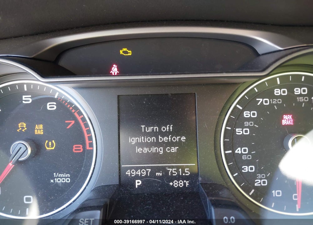 2014 AUDI A4 2.0T PREMIUM VIN: WAUAFAFL3EA046818