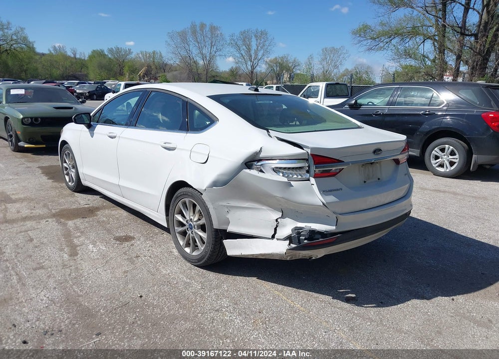 2017 FORD FUSION SE VIN: 3FA6P0H73HR278089