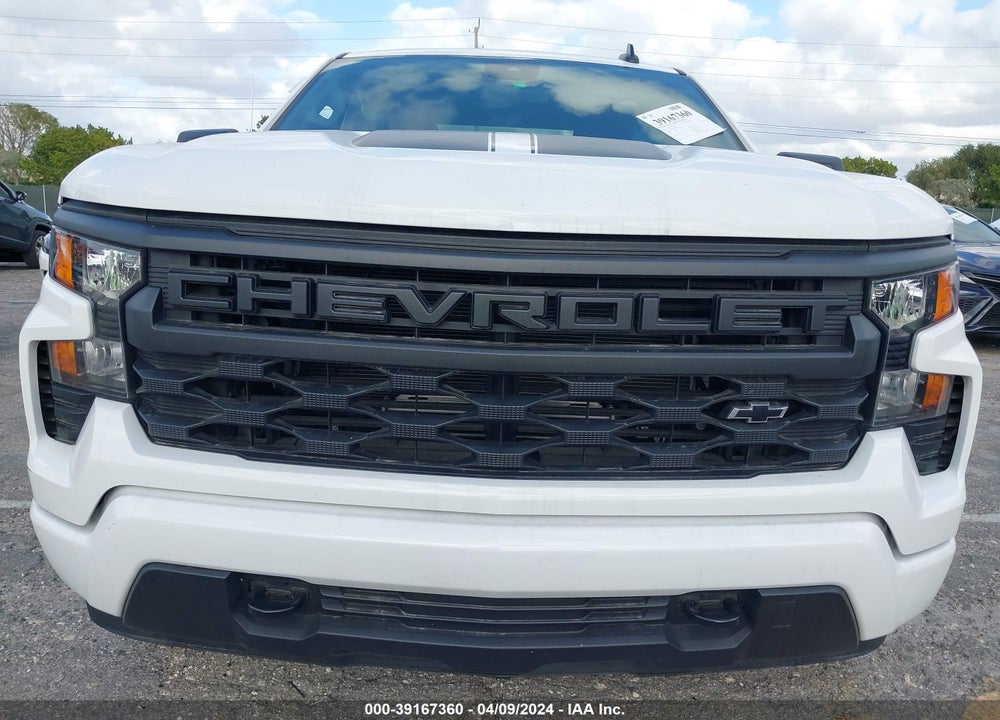 2023 CHEVROLET SILVERADO 1500 2WD SHORT BED CUSTOM VIN: 1GCPABEK6PZ202199