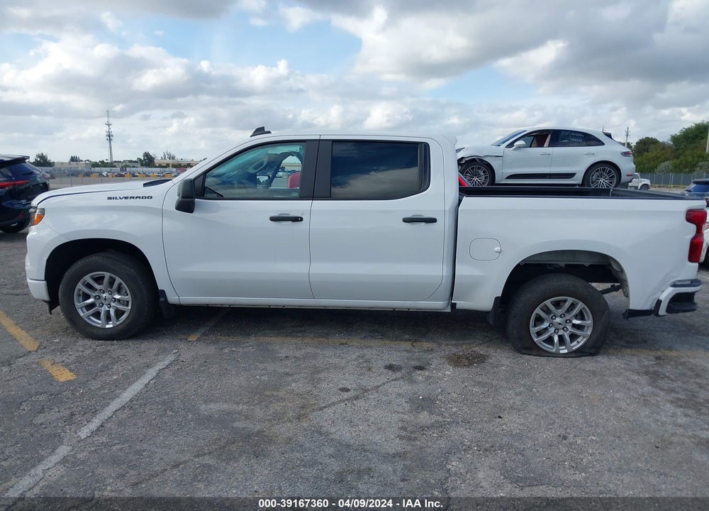 2023 CHEVROLET SILVERADO 1500 2WD SHORT BED CUSTOM VIN: 1GCPABEK6PZ202199
