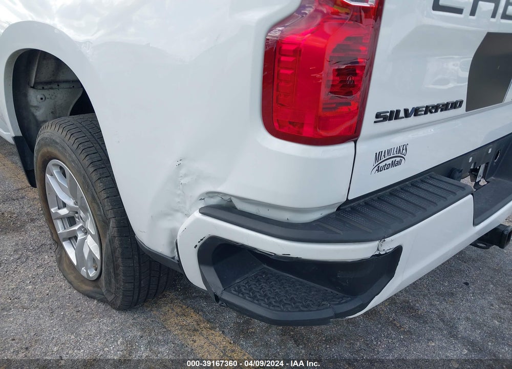 2023 CHEVROLET SILVERADO 1500 2WD SHORT BED CUSTOM VIN: 1GCPABEK6PZ202199