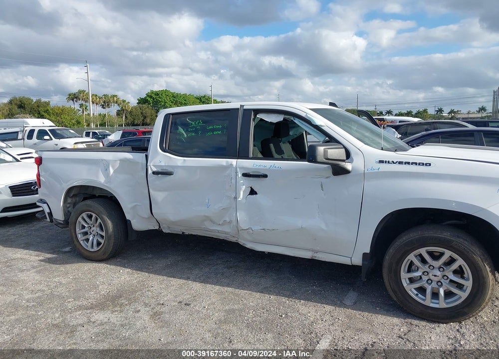 2023 CHEVROLET SILVERADO 1500 2WD SHORT BED CUSTOM VIN: 1GCPABEK6PZ202199