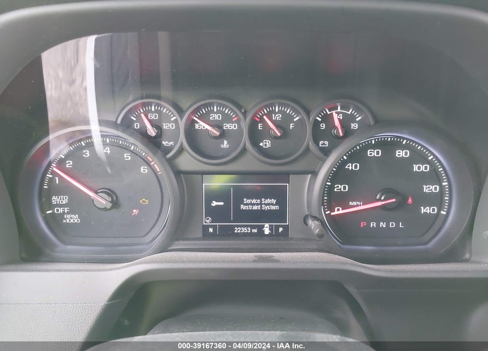 2023 CHEVROLET SILVERADO 1500 2WD SHORT BED CUSTOM VIN: 1GCPABEK6PZ202199