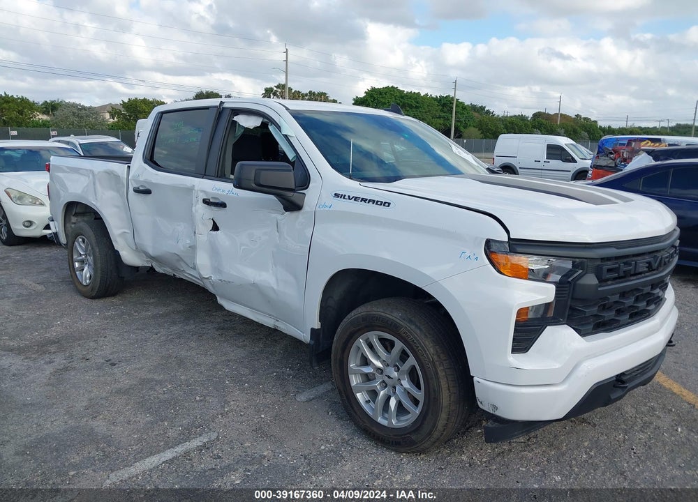 2023 CHEVROLET SILVERADO 1500 2WD SHORT BED CUSTOM VIN: 1GCPABEK6PZ202199