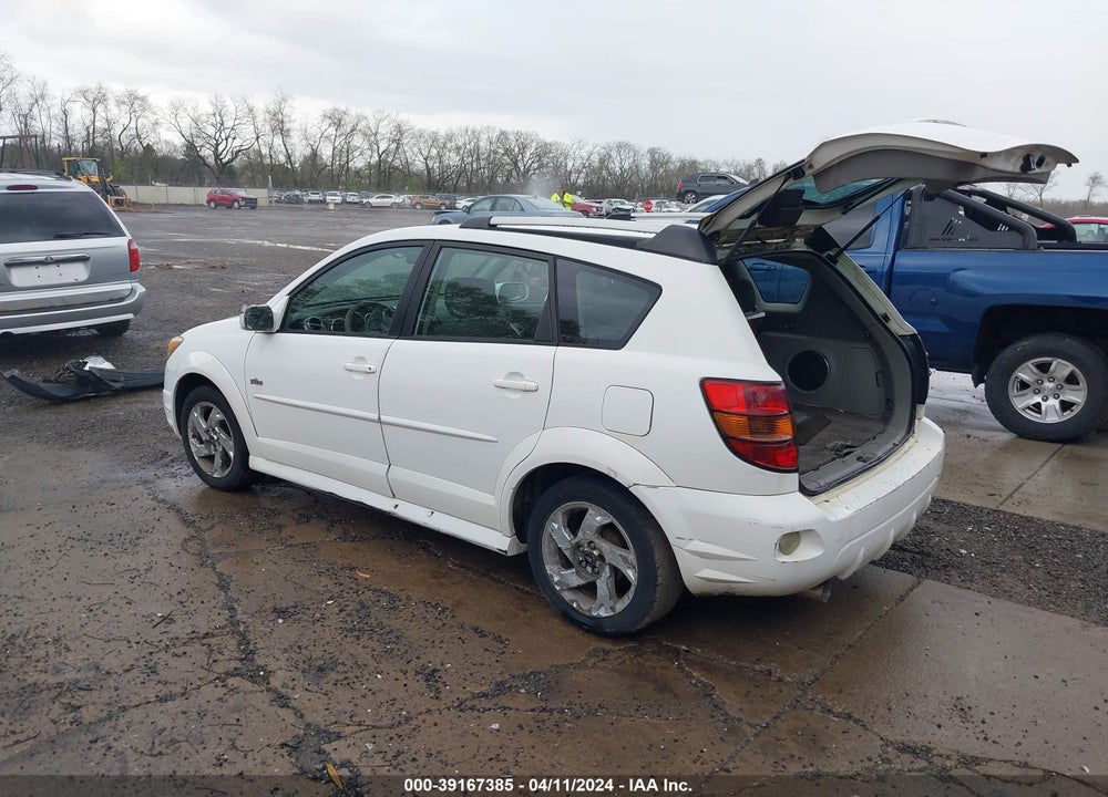 2007 PONTIAC VIBE VIN: 5Y2SL65867Z426203