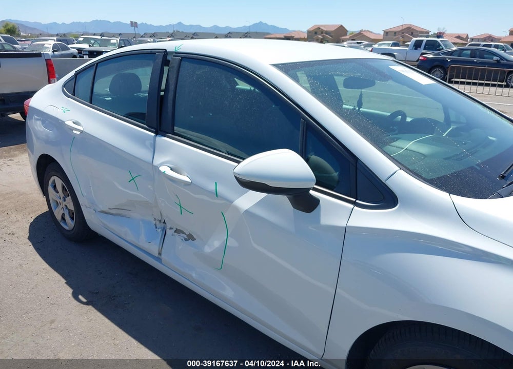 2016 CHEVROLET CRUZE LS AUTO VIN: 1G1BC5SM9G7260825