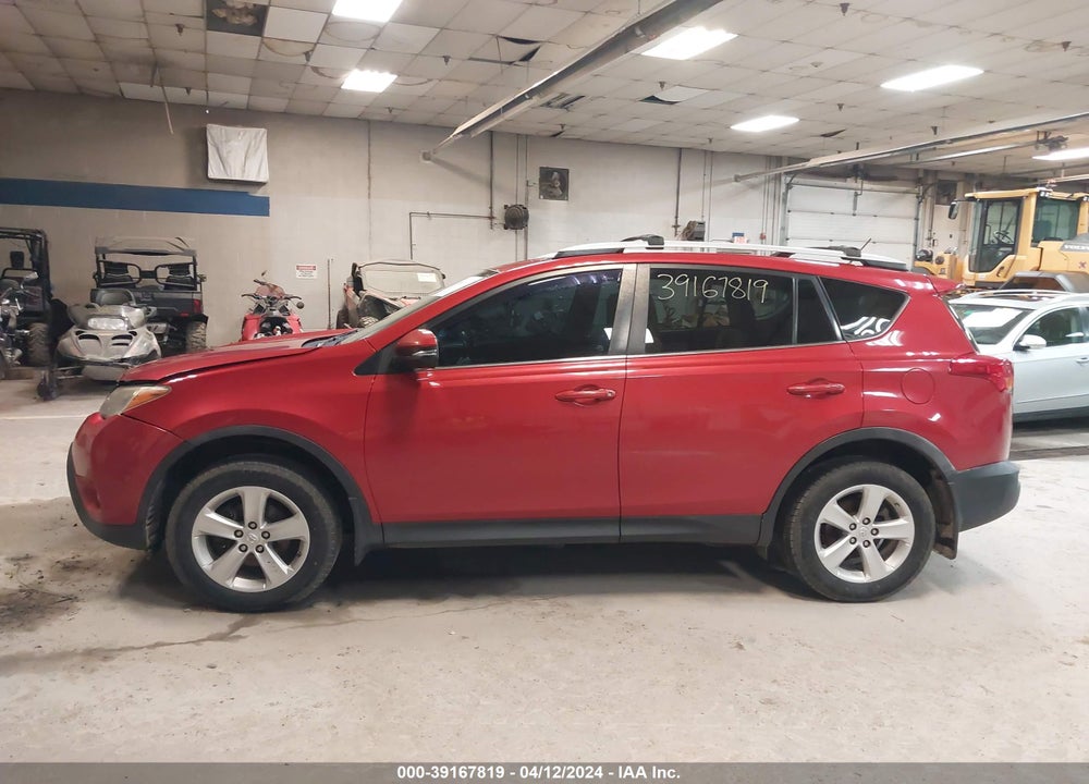 2014 TOYOTA RAV4 XLE VIN: 2T3RFREV7EW151001
