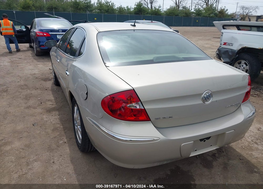 2009 BUICK LACROSSE CX VIN: 2G4WC582591175474