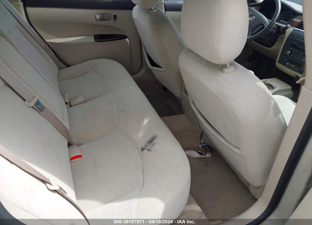 2009 BUICK LACROSSE CX VIN: 2G4WC582591175474