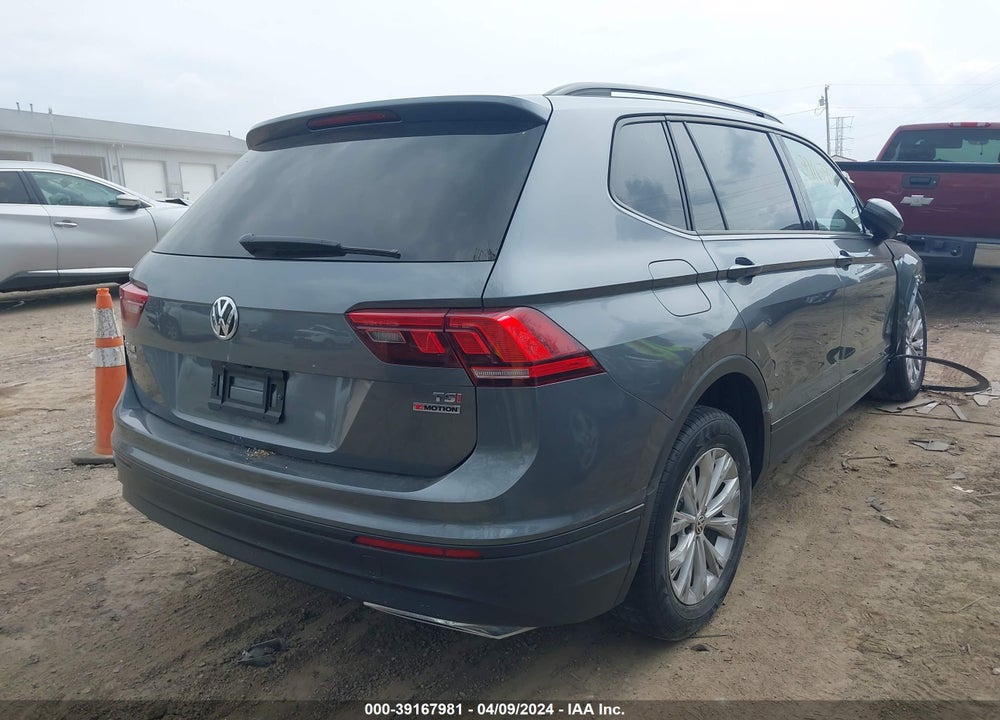 2018 VOLKSWAGEN TIGUAN 2.0T S VIN: 3VV0B7AX5JM172510