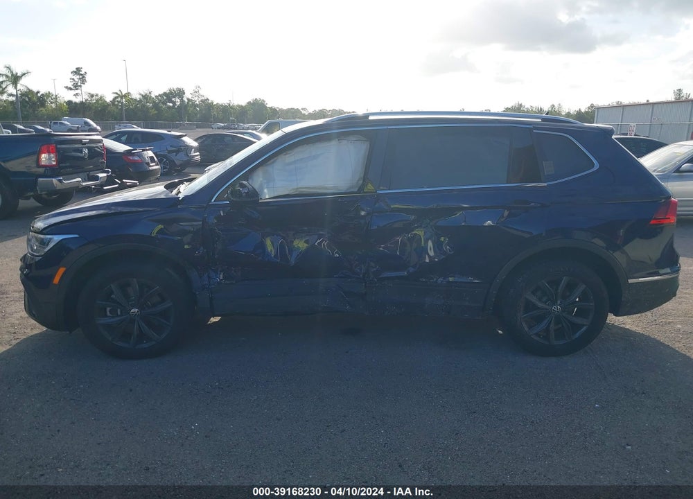 2022 VOLKSWAGEN TIGUAN 2.0T SE VIN: 3VV3B7AX7NM166968