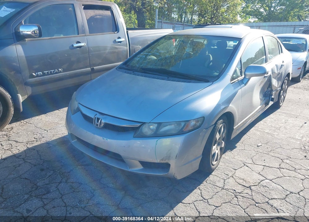 2010 HONDA CIVIC LX VIN: 19XFA1F53AE022325