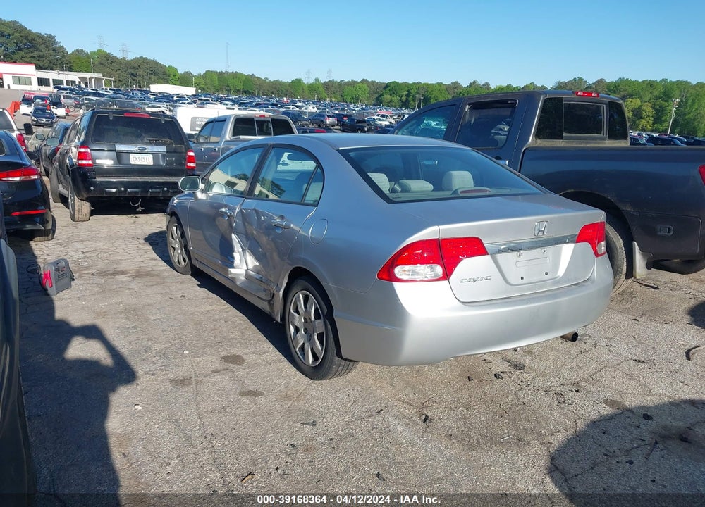 2010 HONDA CIVIC LX VIN: 19XFA1F53AE022325