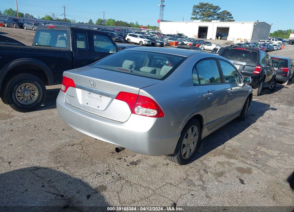 2010 HONDA CIVIC LX VIN: 19XFA1F53AE022325