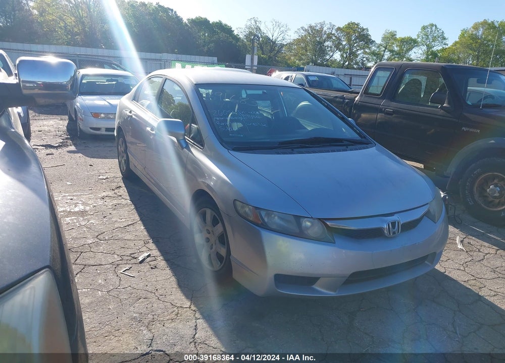 2010 HONDA CIVIC LX VIN: 19XFA1F53AE022325