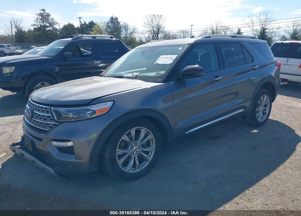 2021 FORD EXPLORER LIMITED VIN: 1FMSK8FH7MGC19271