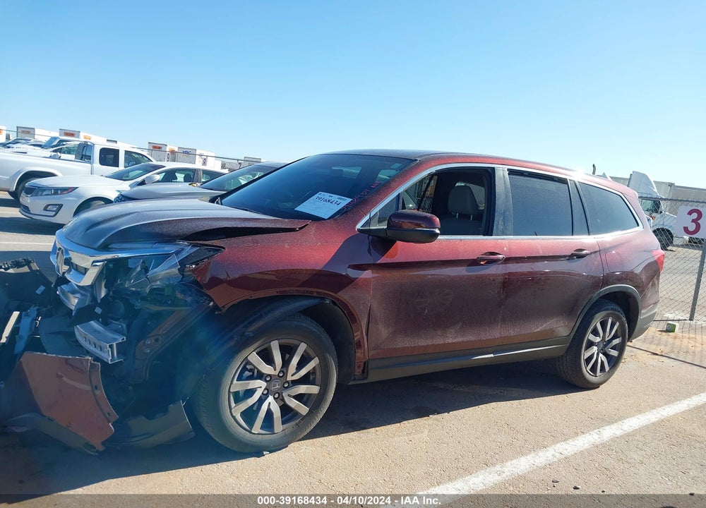 2021 HONDA PILOT 2WD EX-L VIN: 5FNYF5H55MB037891