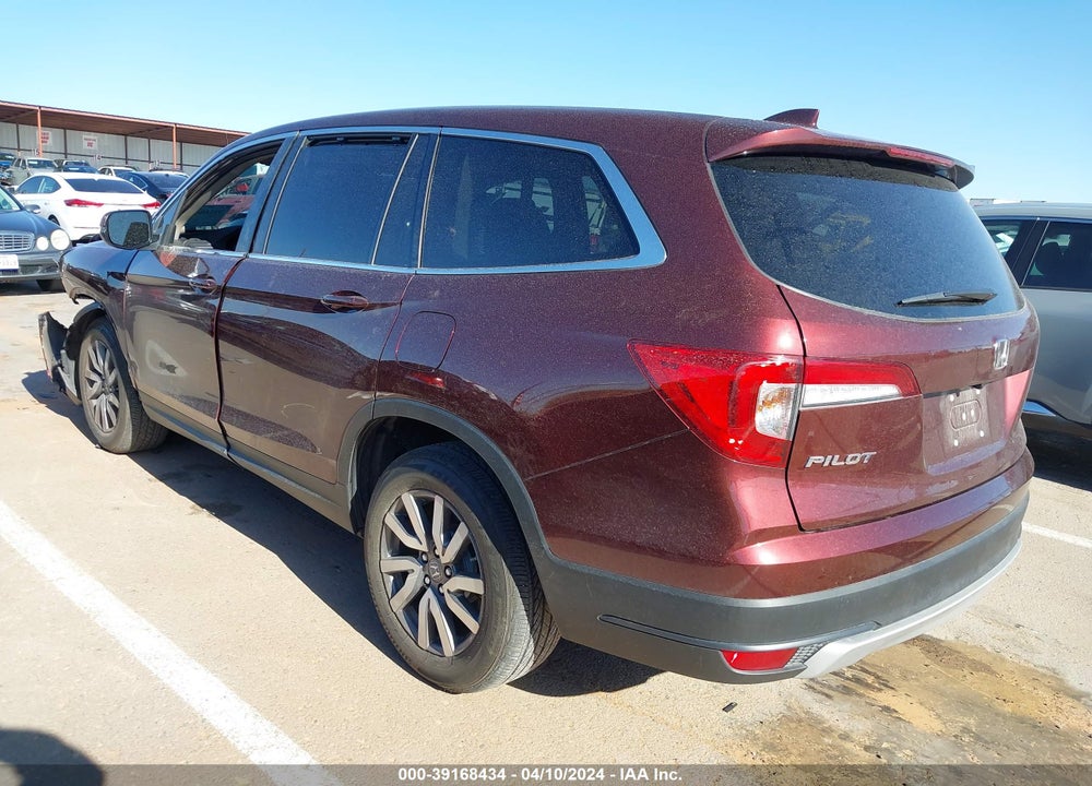 2021 HONDA PILOT 2WD EX-L VIN: 5FNYF5H55MB037891