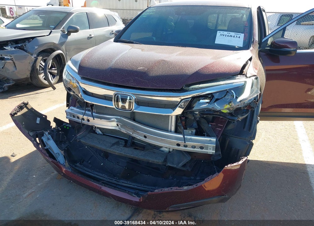 2021 HONDA PILOT 2WD EX-L VIN: 5FNYF5H55MB037891