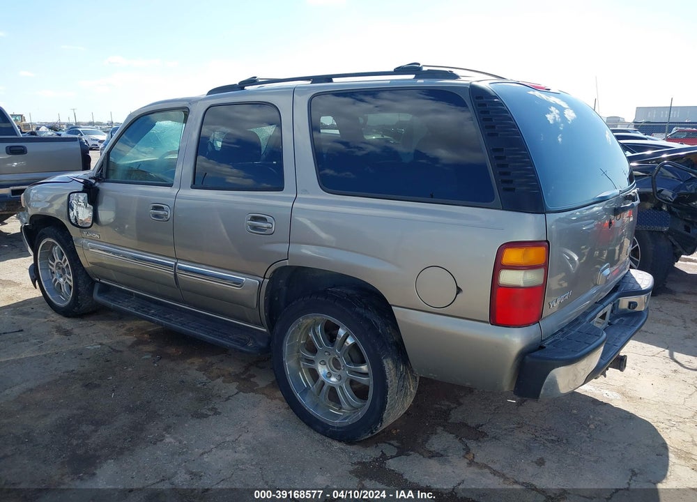 2003 GMC YUKON SLT VIN: 1GKEC13Z63R308226