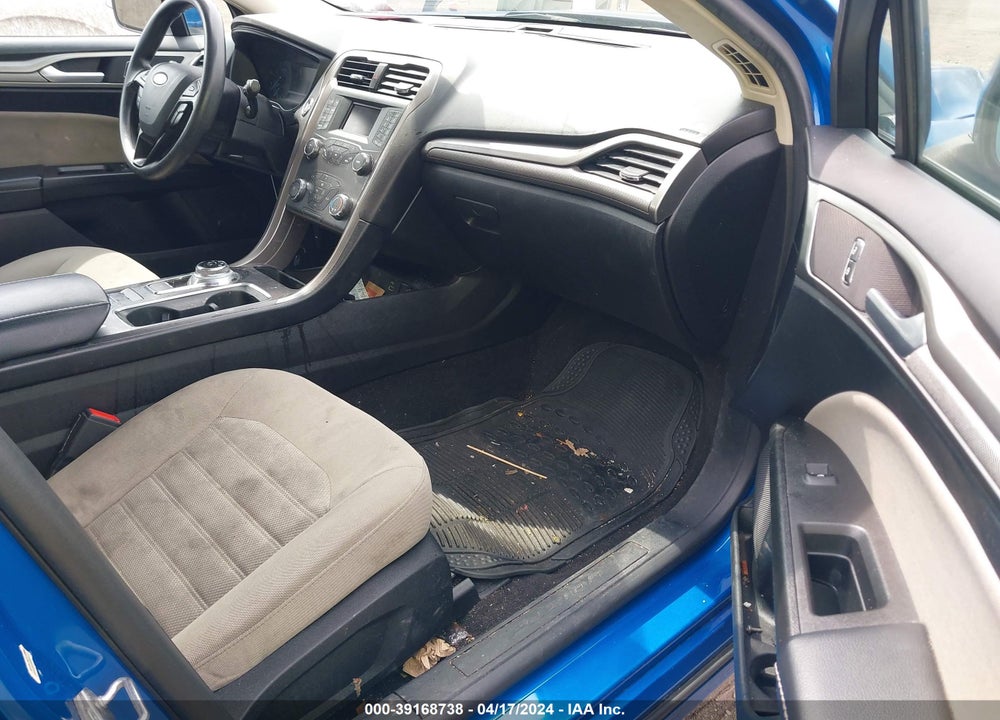 2019 FORD FUSION S VIN: 3FA6P0G79KR249401