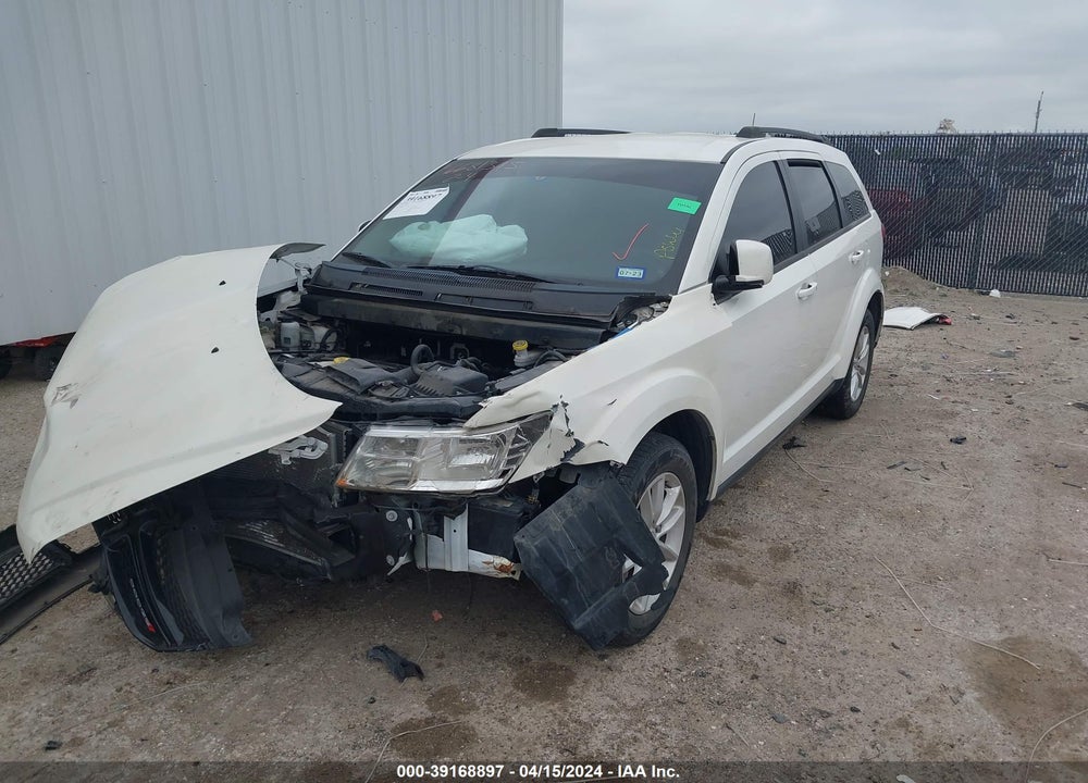 2016 DODGE JOURNEY SXT VIN: 3C4PDCBBXGT164517