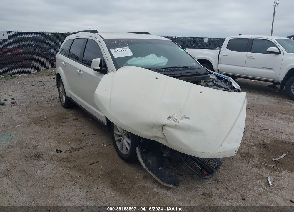 2016 DODGE JOURNEY SXT VIN: 3C4PDCBBXGT164517