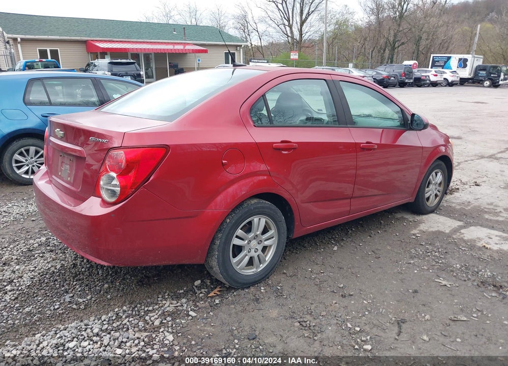 2012 CHEVROLET SONIC 2LS VIN: 1G1JA5SH9C4120533
