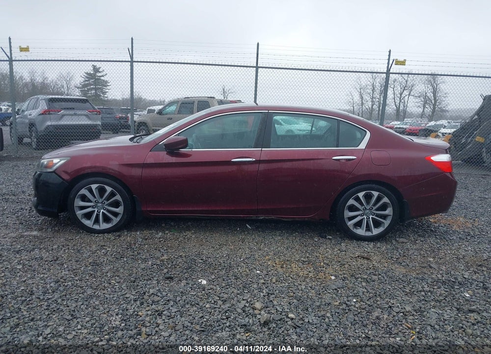 2014 HONDA ACCORD SPORT VIN: 1HGCR2F58EA011364