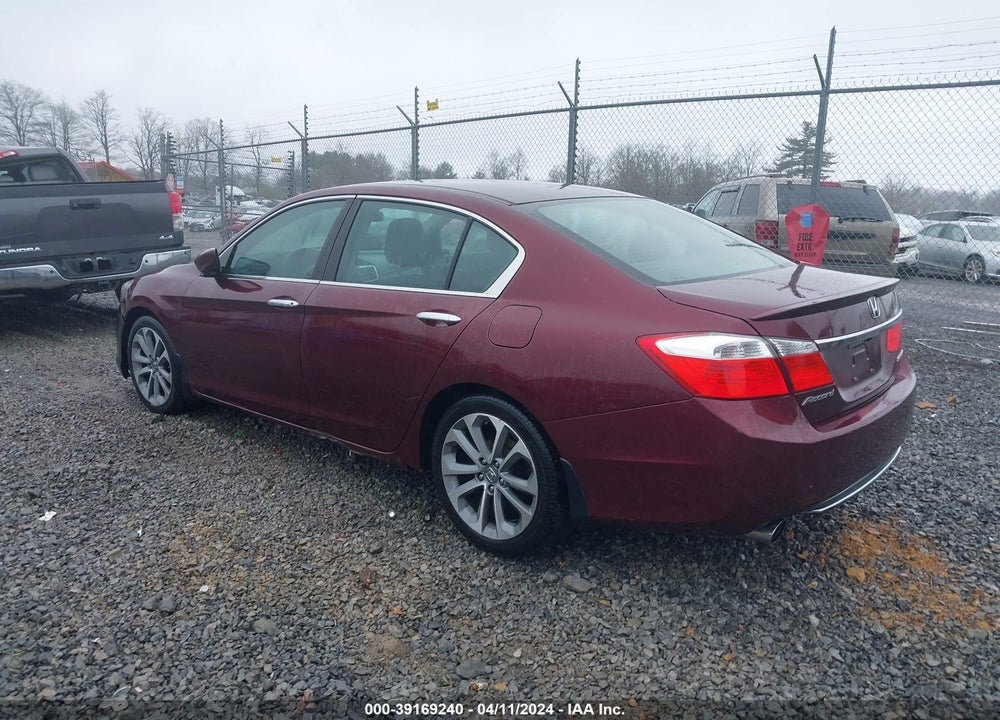 2014 HONDA ACCORD SPORT VIN: 1HGCR2F58EA011364