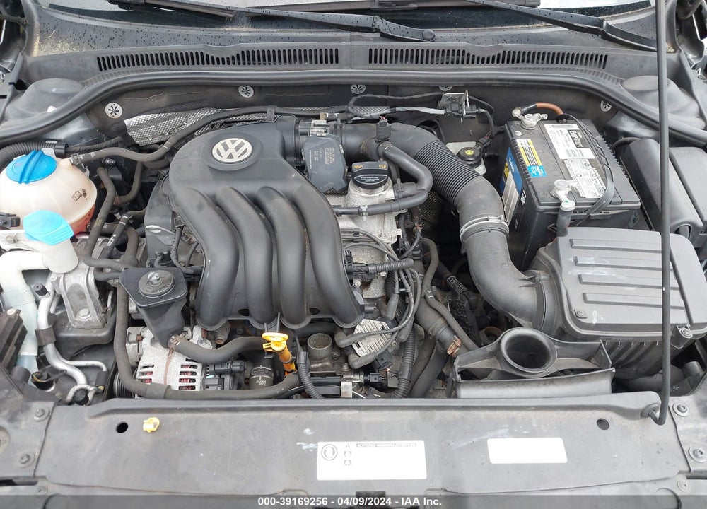 2012 VOLKSWAGEN JETTA 2.0L S VIN: 3VW1K7AJ3CM352826