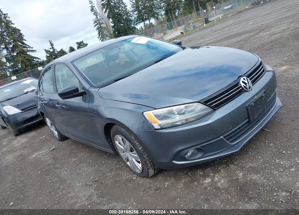 2012 VOLKSWAGEN JETTA 2.0L S VIN: 3VW1K7AJ3CM352826