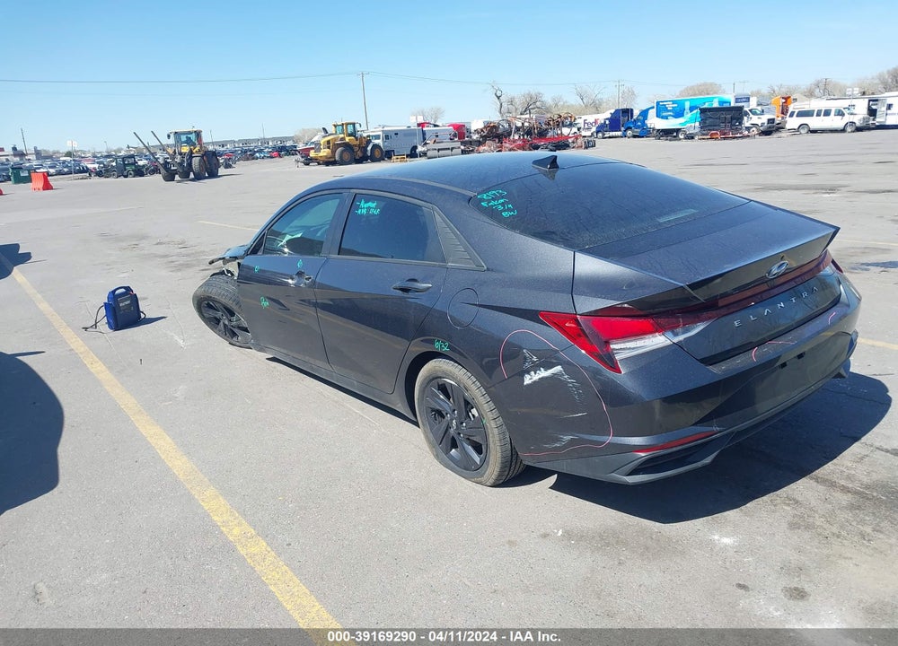 2021 HYUNDAI ELANTRA SEL VIN: 5NPLM4AG0MH006247