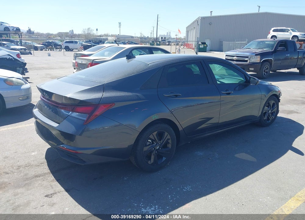 2021 HYUNDAI ELANTRA SEL VIN: 5NPLM4AG0MH006247