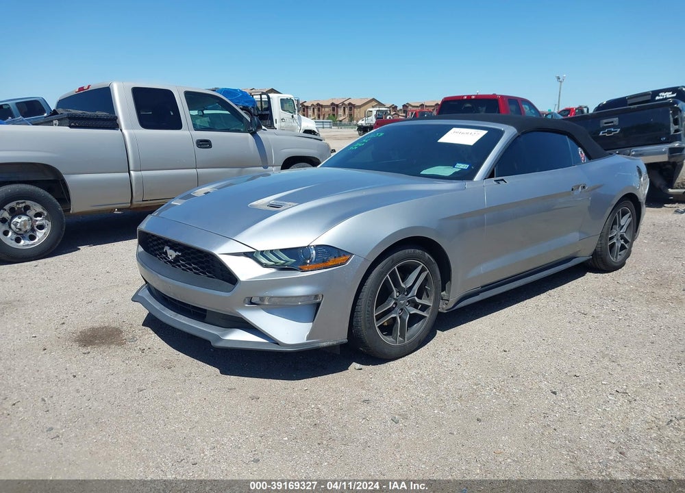 2020 FORD MUSTANG ECOBOOST PREMIUM VIN: 1FATP8UH2L5184684