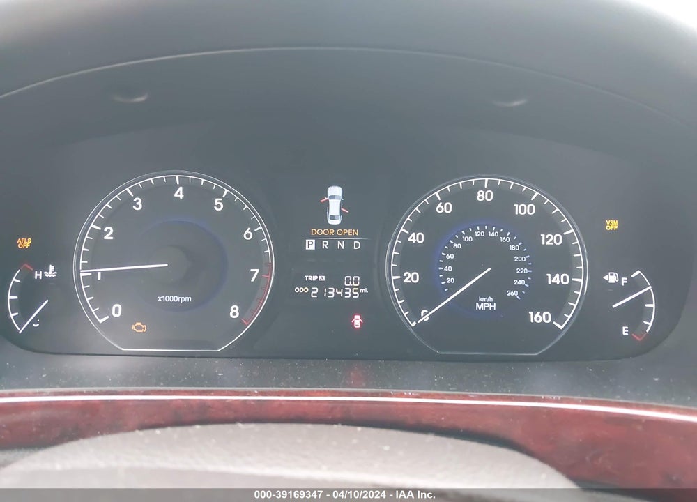 2011 HYUNDAI EQUUS SIGNATURE VIN: KMHGH4JFXBU042037